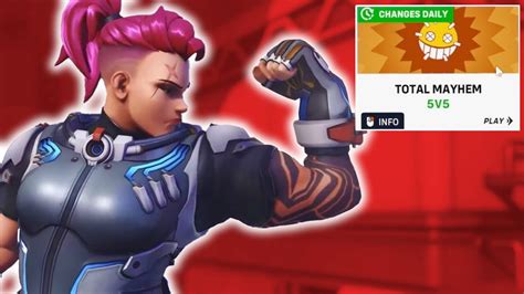Zarya IS overpowered in Overwatch 2 (Total Mayhem) .